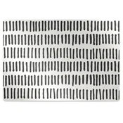 Decormat Podloga za zaščito tal Abstract lines 120x90 cm 15 cm