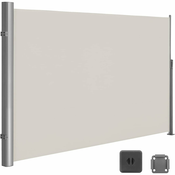 Songmics Stranski nadstrešek 180x300 cm bež