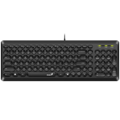 GENIUS Tastatura SlimStar Q200 USB YU crna