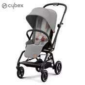 Cybex kolica Eezy S Twist+ 2, LavaGrey(crni ram)