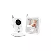 LIONELO djecji video monitor BabyLine 7.1, senzor temp, 8 uspavanki, do 260m