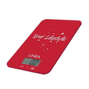 LINEA Kuhinjska vaga LKV-0544 crvena