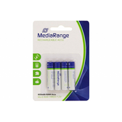 MediaRange MRBAT120 Punjive baterije 4 kom 800MAH AAA