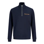 Jack & Jones Junior Majica JORNORREBRO temno modra/oranžna