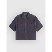 Vans Lx Cord Button Up Shirt steel shadow