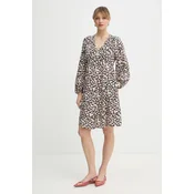 Svilena obleka Weekend Max Mara QUIZ