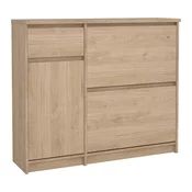 Preklopna omarica za čevlje v hrastovem dekorju 09x93x32 cm Naia – Tvilum