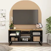 Vidaxl vidaXL TV omarica, 100x33x46 cm, mangov les in smola
