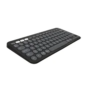 Logitech Pebble Keys 2 K380s tipkovnica RF bežicni + Bluetooth QWERTY US Medunarodna Grafit