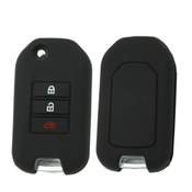 CAR 888 ACCESSORIES Silikonska navlaka za kljuceve Honda crna