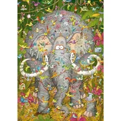HEYE Puzzle Triangle Degano Elephant’s Life 1000 delova 29921