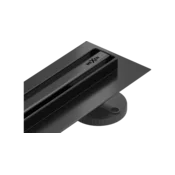 Mexen Flat 360° Slim rotacijski linijski odtok 60 cm, črn - 1741060