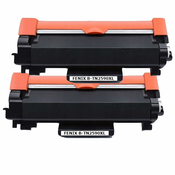FENIX toner TN2590XL (TN-2590XL) črn DVOJNO pakiranje za 6.000 strani za Brother MFC-L2922DW, MFC-L2862DW, MFC-L2802DN, MFC-L2802DW, Brother DCP-L2640DN, DCP-L2622DW, DCP-L2600D, Brother HL-L2460DN, HL-L2442DW, HL-L2402D