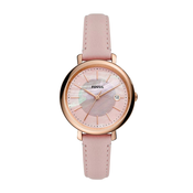 Ročna ura Fossil Jacqueline Solar ES5092 Pink/Pink