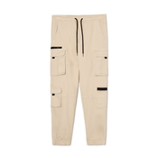 Cropp - Jogger pantalone s cargo džepovima - Krem