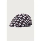 Kangol baretka s šiltom ženska z dodatkom volne HOUNDSTOOTH 507