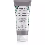 I Love Naturals Lime, Ginger & Cardamom krema za roke 100 ml