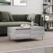 Stolic za kavu boja sivog hrasta 90x50x36,5cm konstruirano drvo