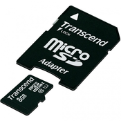 TRANSCEND Premium 8GB MicroSDHC 60 MB/s TS8GUSDU1