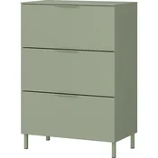Zelena omarica v mat dekorju 68x98x40 cm Savoca – Germania