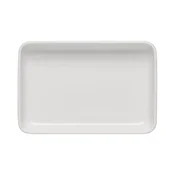 Polglobok krožnik Bauscher System, pravokoten, bel, prostornina: 0,35 litra, 29 mm