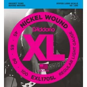DADDARIO EXL170SL STRUNE 45-100 XL SUPER LONG SCALE