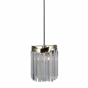 ITALUX PND-44544-1 - Luster na sajli SABRIGA 1xE14/40W/230V matni hrom