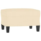 Vidaxl Stolček za noge krem 60x50x41 cm blago
