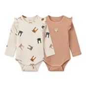 Liewood bodi benka Yanni 2kom,Bunny Sandy/Pale T