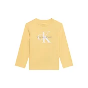 Calvin Klein Jeans Majica rumena / siva / bela