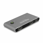 Delock KVM stikalo 2x1 USB TipC DP/HDMI 8K 11486