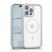 Bumper MagSafe maska za iPhone 16 Pro Max - siva
