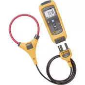 Fluke Tokovne klešče, ročni multimeter, digitalni FLK-a3001 FC iFlex kalibracija narejena po: delovnih standardih, zapisovalnik podatkov CAT III 1000 V, CAT IV 600 V število znakov na zaslonu: 2500