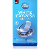 Perl Weiss White Strips Express belilni trakovi 4 kos