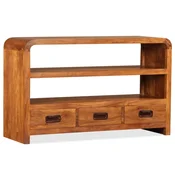 TV ormaric od masivnog bagremovog drva 90 x 30 x 55 cm