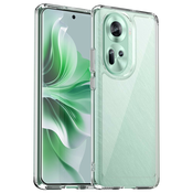 Hibridna maska Frame Shield za Oppo Reno11 - prozirna