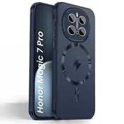 GS Ovitek za Honor Magic 7 Pro, MagSafe, temno moder