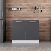 Hanah Home kuhinjski element Minar 4149, 100 cm, beli / antracit