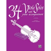 LESINSKY:34 VIOLA SOLOS WITH PIANO ACCOMPANIMENT