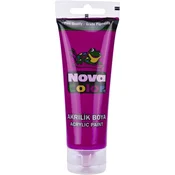 Nova Color Slikanje - Akrilne boje 75g - Fuksija - 540379