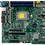 Supermicro MBD-X13SCH-LN4F-B Motherboard - Intel Xeon E-2400, C266 Chipset, SATA, 4x1GbE, M.2, IPMI, Bulk