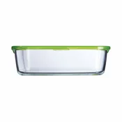 VEČNAMENSKA DOZA LUMINARC 1.89 L KEEP N  PRAVOKOTNA Z ZELENIM PLASTIČNIM POKR
