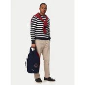 Tommy Hilfiger Nahrbtnik Hertiage Logo Patch Crossbody Sling Bag AM0AM14264 Mornarsko modra