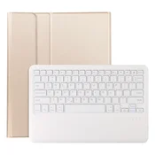 AVIZAR Snemljiva torbica s tipkovnico QWERTY in stojalom – iPad Air 13 2026, Zlata, (5000273925)
