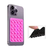 Stiker za telefon Octobuddy, Dvostrani, Roze