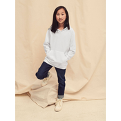 White childrens hoodie Fruit of the Loom