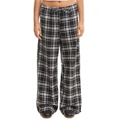 Cropp - Karirane pantalone - CRNO