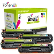toner123 Komplet Canon CRG-054H/i-sensys LBP 621, 623/MF 641, 643, 645 kompatibilni XL tonerji (4) - črna, cyan, magenta, rumena