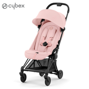 Cybex kolica Coya, Peach Pink (matt black ram)