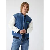 Guess Jeans Bomber jakna 183630 Modra Classic Fit